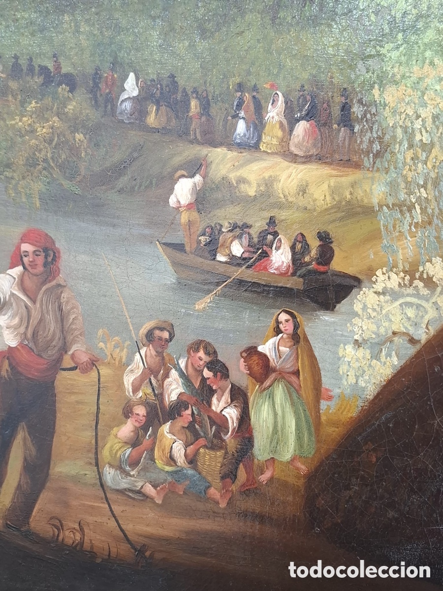 Arte: &Oacute;leo sobre lienzo Manuel Barron - Foto 3