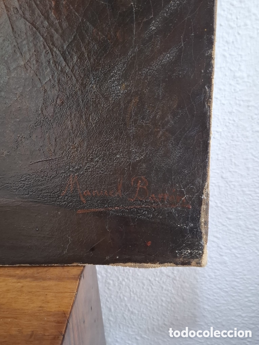 Arte: &Oacute;leo sobre lienzo Manuel Barron - Foto 4