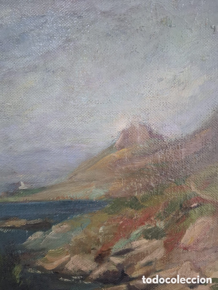 Arte: &Oacute;leo sobre lienzo, Joaqu&iacute;n Mir - Foto 2