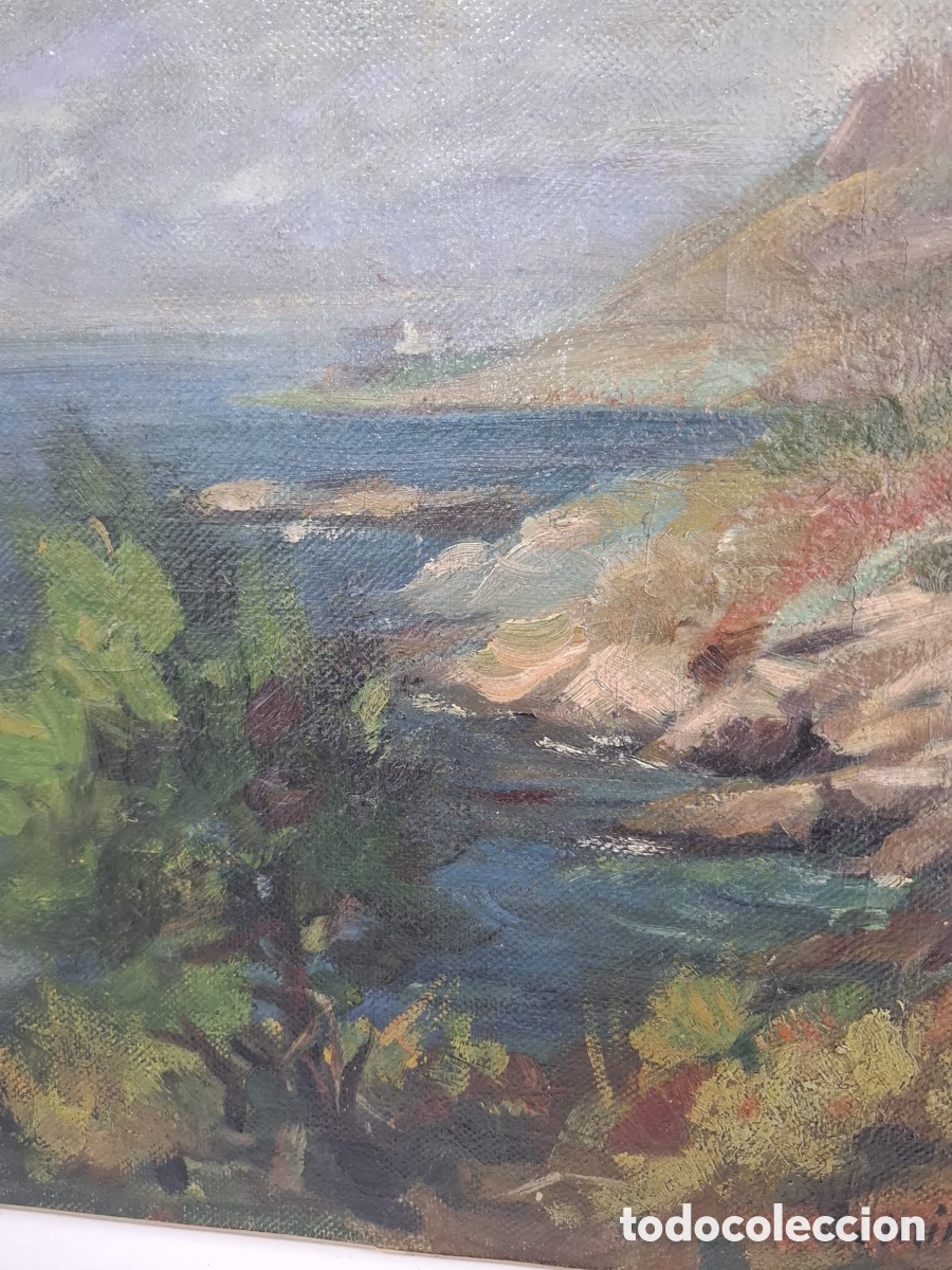 Arte: &Oacute;leo sobre lienzo, Joaqu&iacute;n Mir - Foto 3