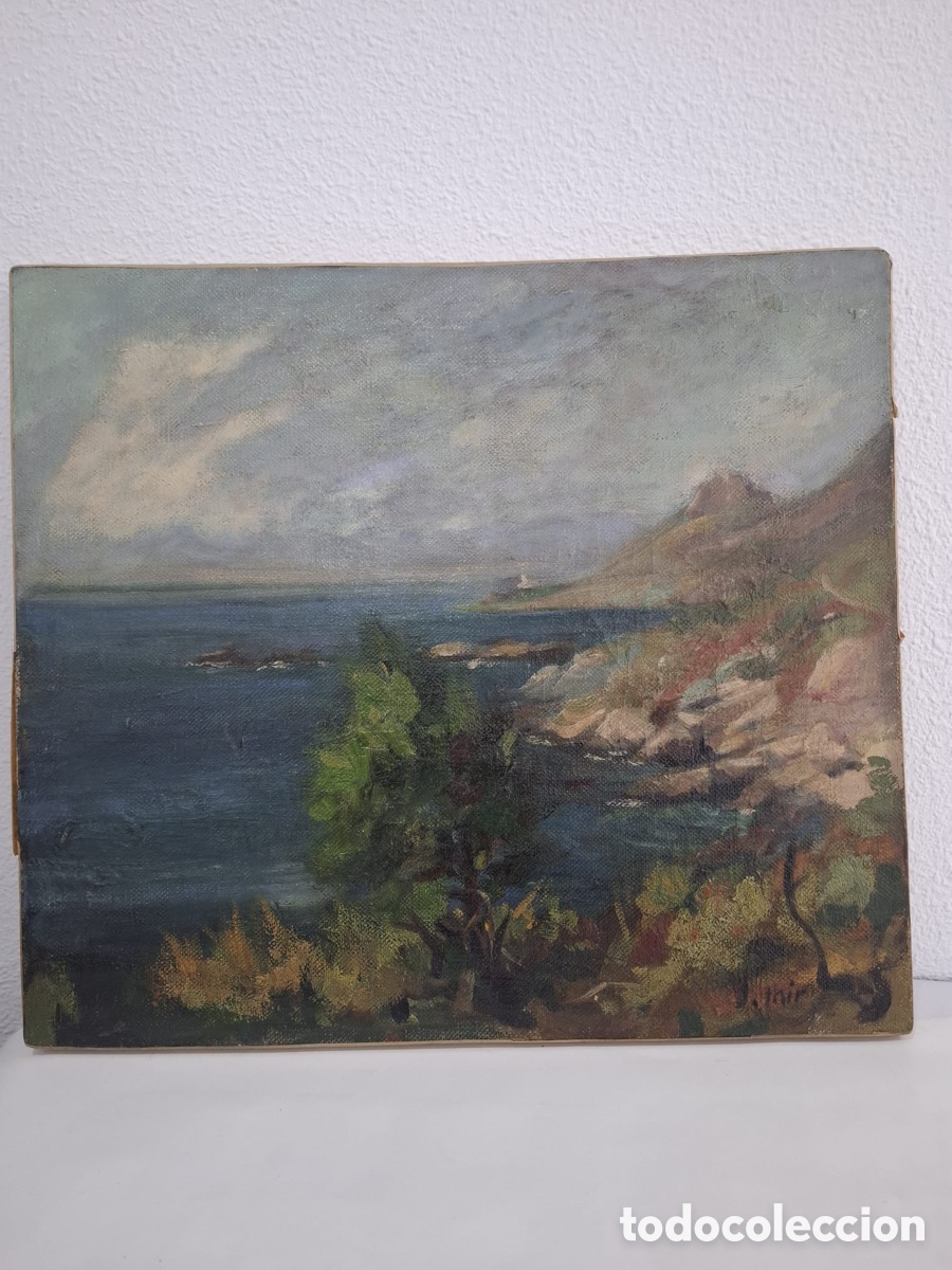 Arte: &Oacute;leo sobre lienzo, Joaqu&iacute;n Mir - Foto 1