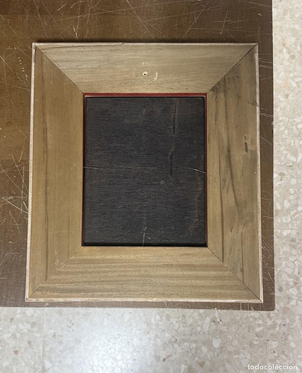 Arte: &Oacute;leo sobre tabla firma s.mimon - Foto 3