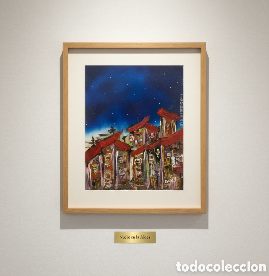 Arte: &Oacute;leo sobre tabla Enrique V - Foto 1
