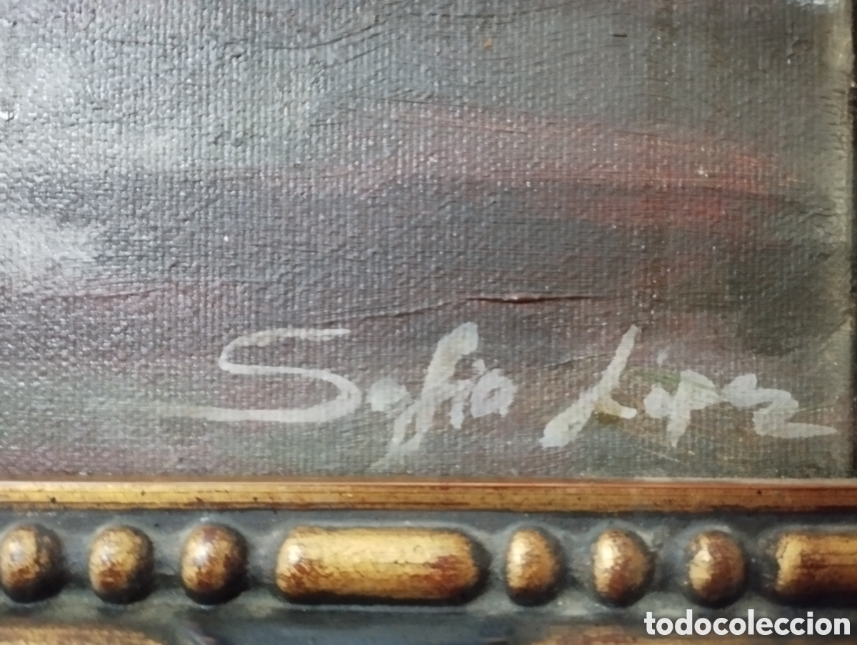Arte: Antiguo Bodeg&oacute;n al oleo. - Foto 5