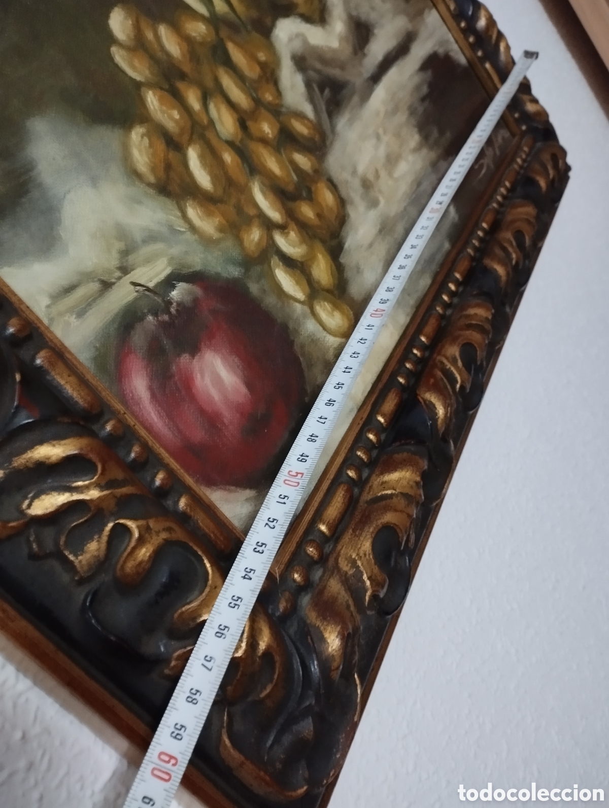 Arte: Antiguo Bodeg&oacute;n al oleo. - Foto 8
