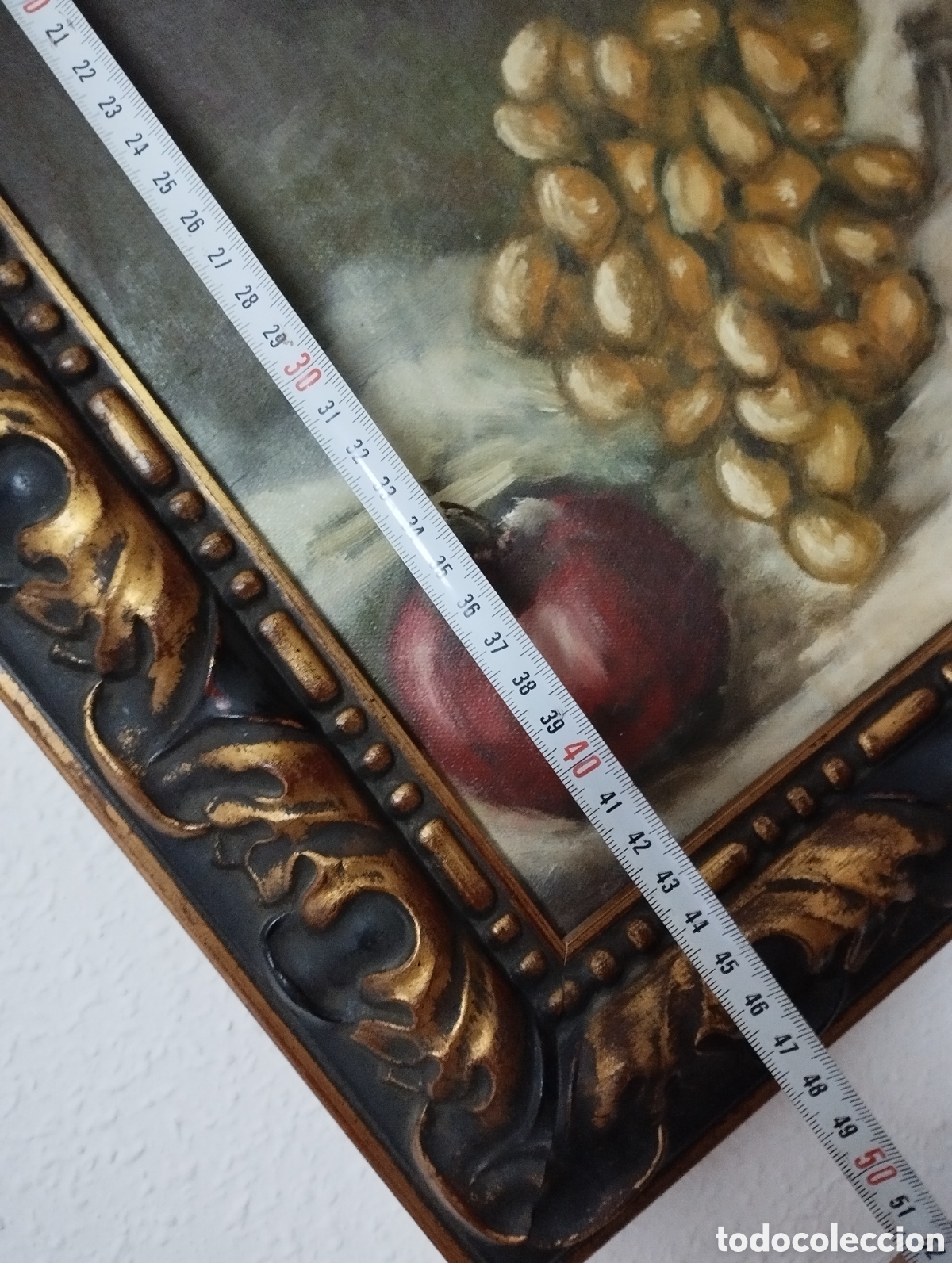 Arte: Antiguo Bodeg&oacute;n al oleo. - Foto 9
