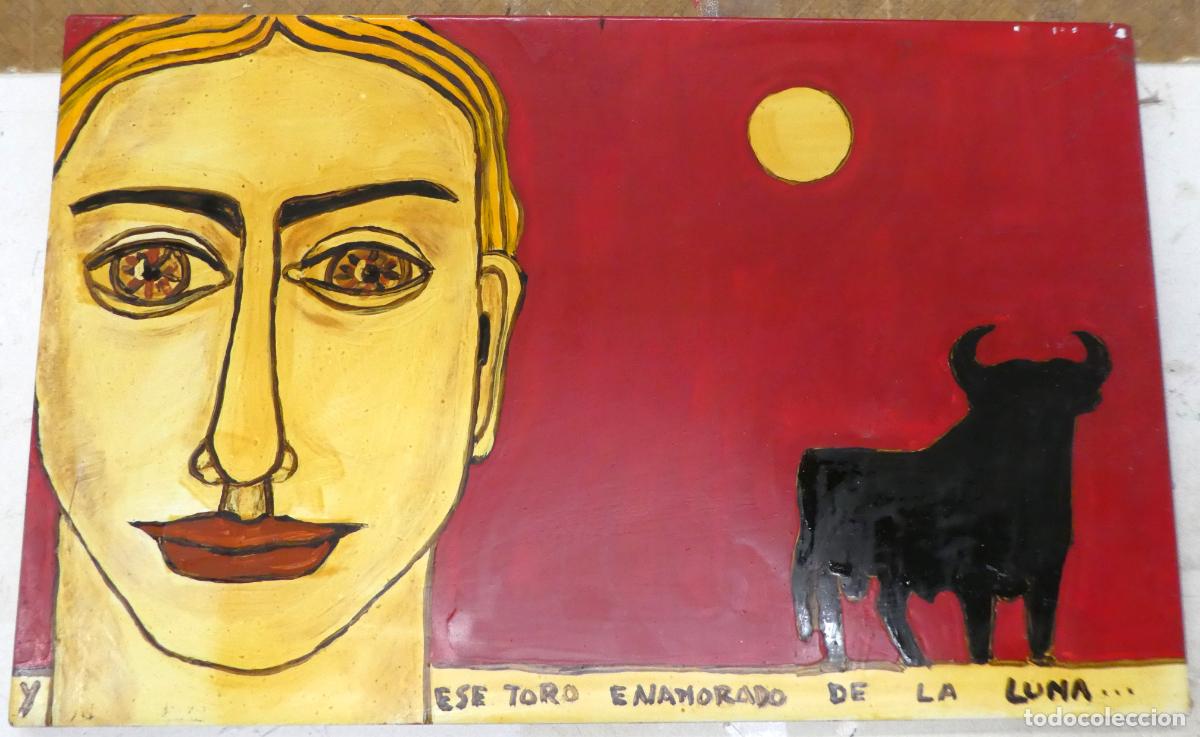 Arte: Bonito oleo de Olga Aparicio 1967-2016
