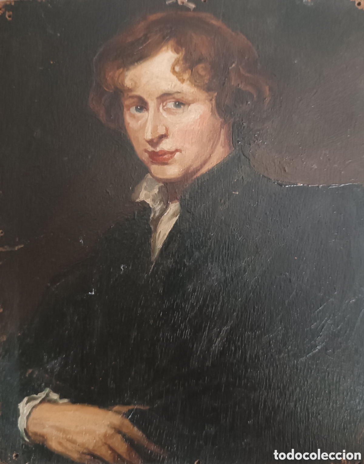 Arte: AUTORRETRATO VAN DYCK &Oacute;LEO SOBRE PANEL