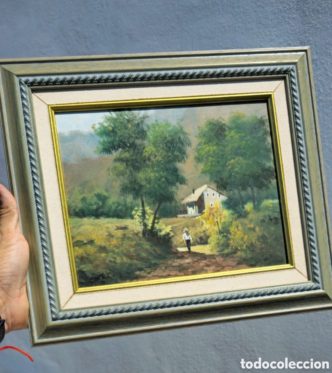 Arte: Oleo enmarcado sobre lienzo - Foto 2