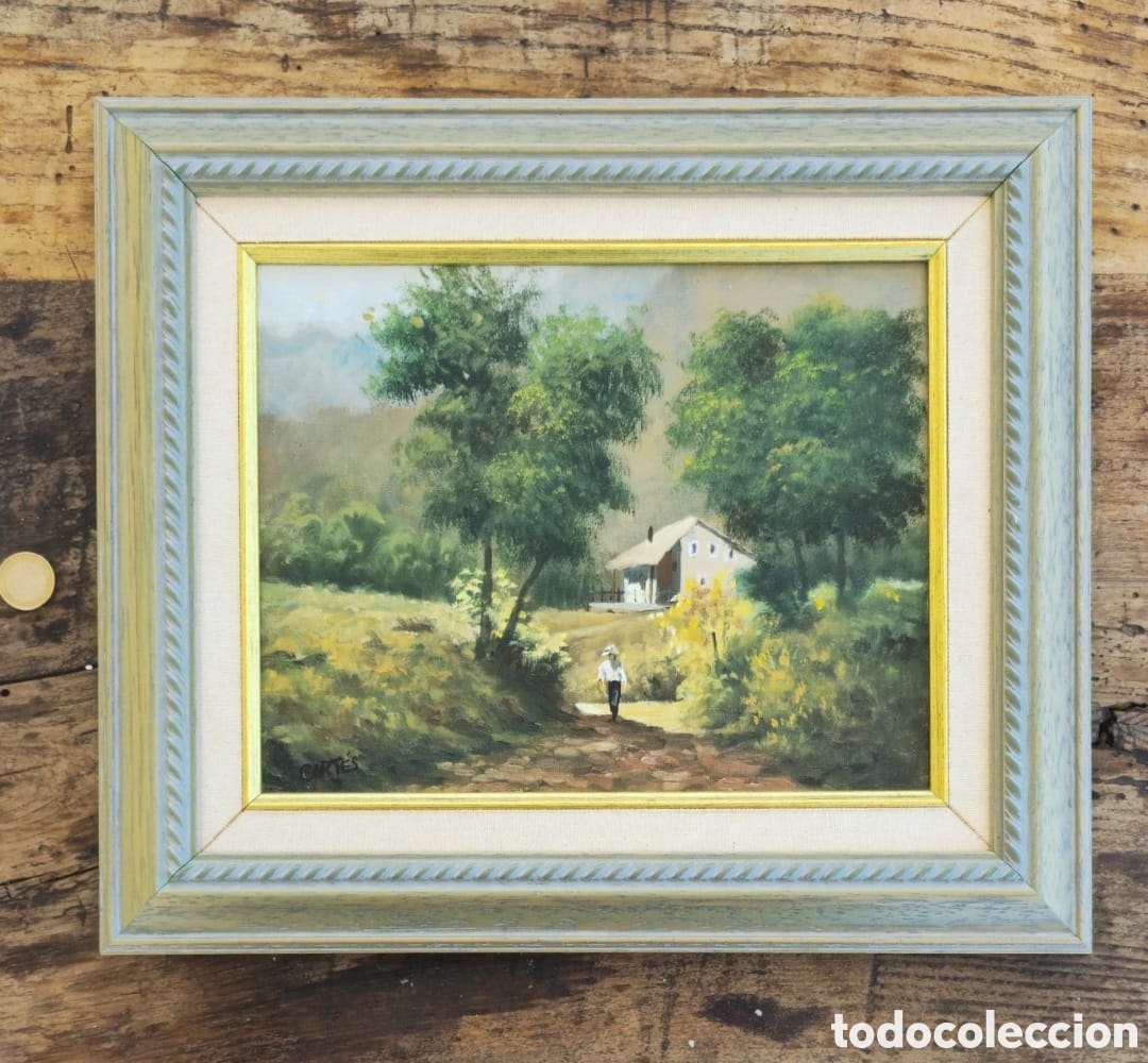 Arte: Oleo enmarcado sobre lienzo - Foto 3