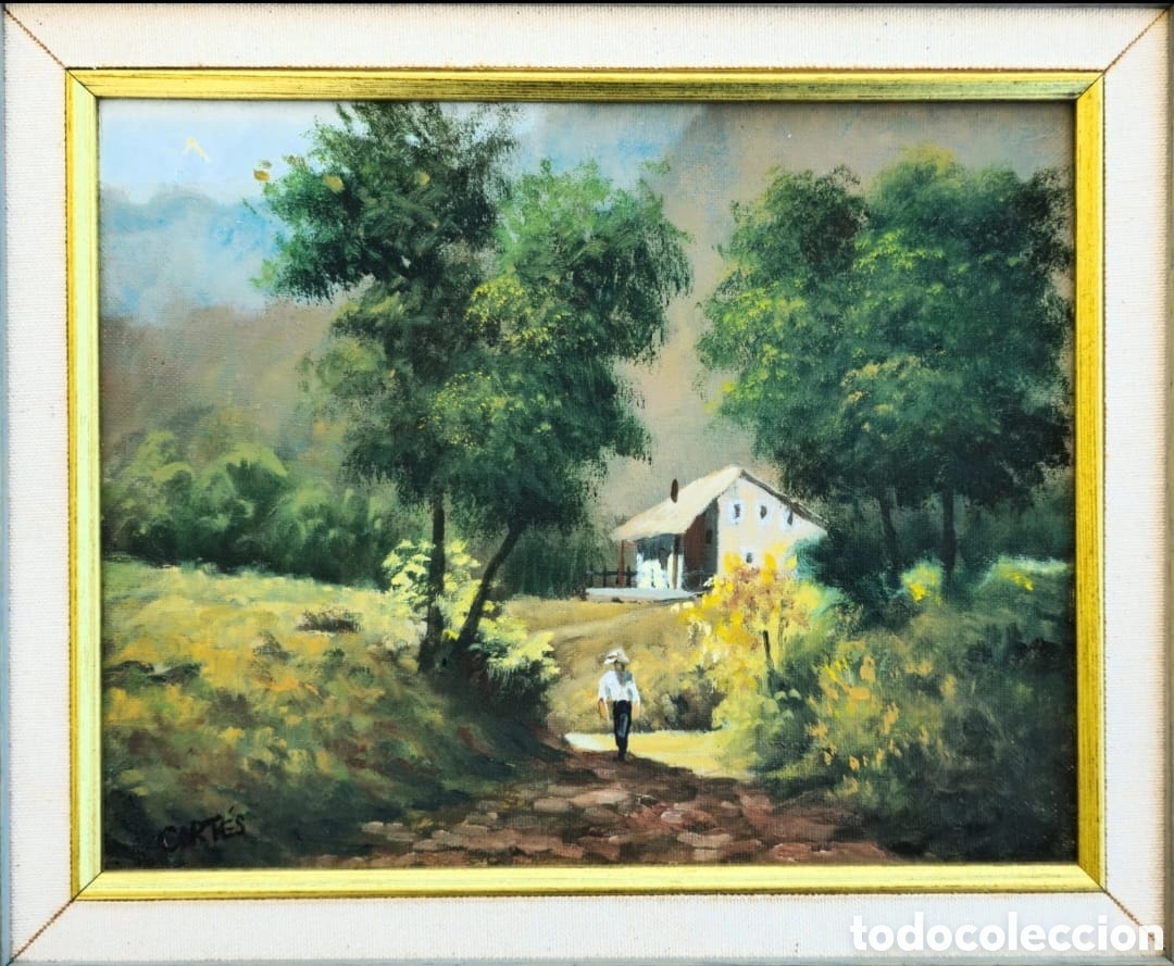 Arte: Oleo enmarcado sobre lienzo - Foto 6
