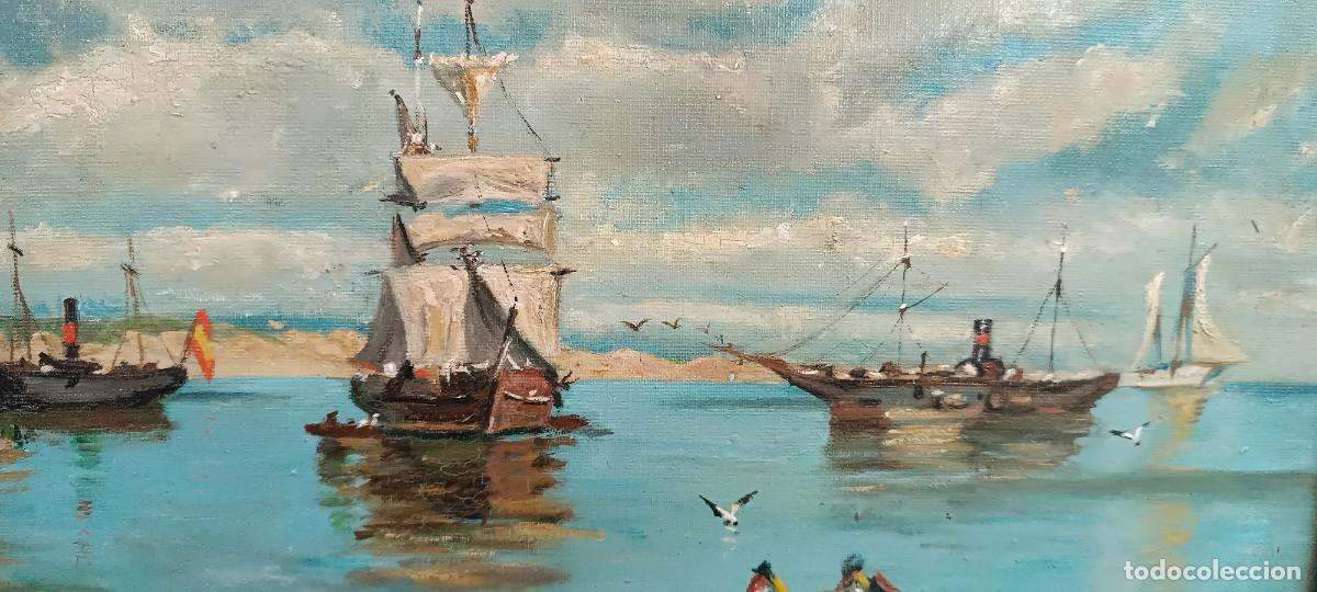 Arte: BONITO OLEO CON BARCOS - Foto 2