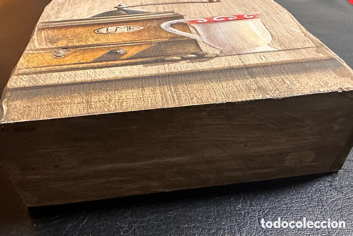 Arte: Pareja de bodegones al &oacute;leo sobre madera - Foto 5