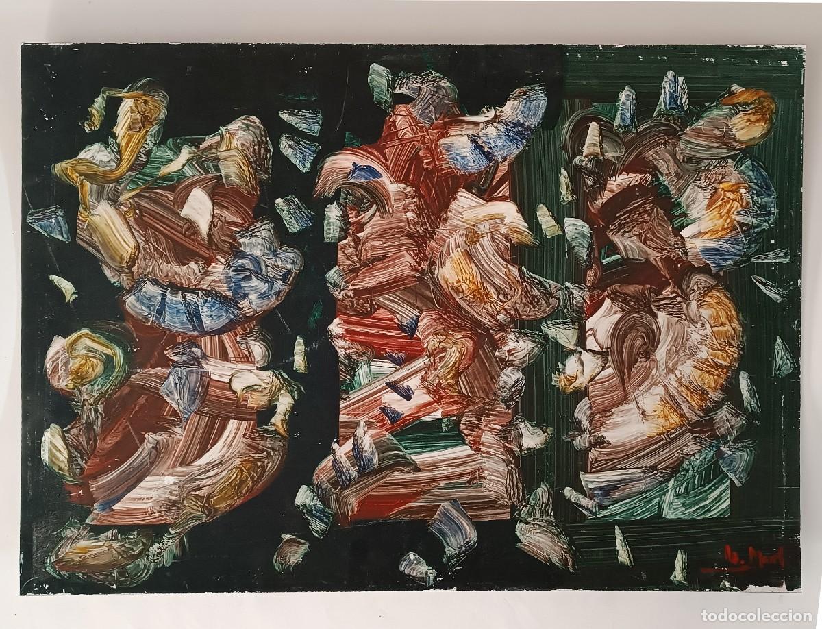 Arte: ABSTRACCI&Oacute;N REALIZADA EN PLANCHA RIGIDA DE FORMICA