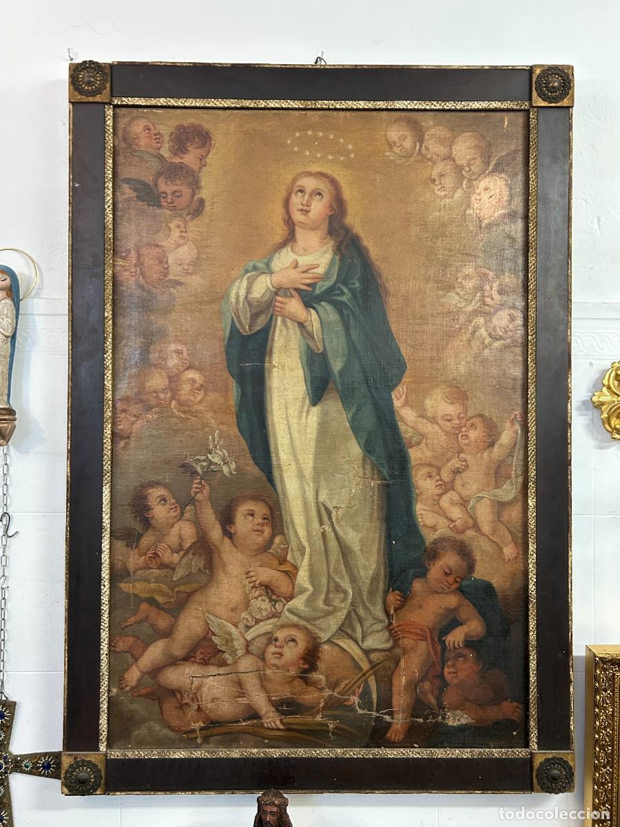 Arte: Antiguo &Oacute;leo Inmaculada Concepci&oacute;n - Foto 2