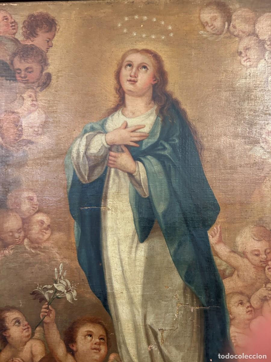 Arte: Antiguo &Oacute;leo Inmaculada Concepci&oacute;n - Foto 5
