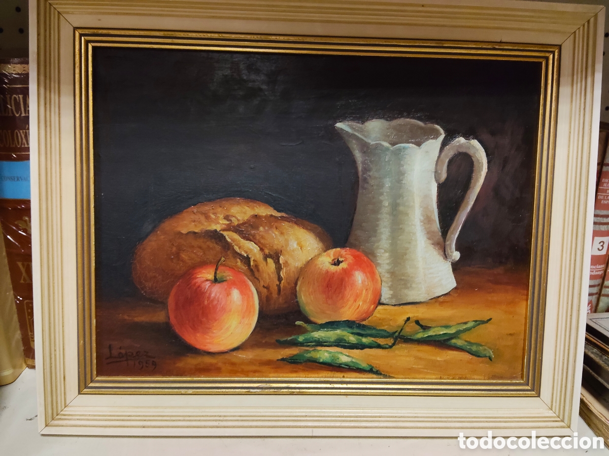 Arte: &Oacute;leo sobre lienzo BODEGON - Foto 2