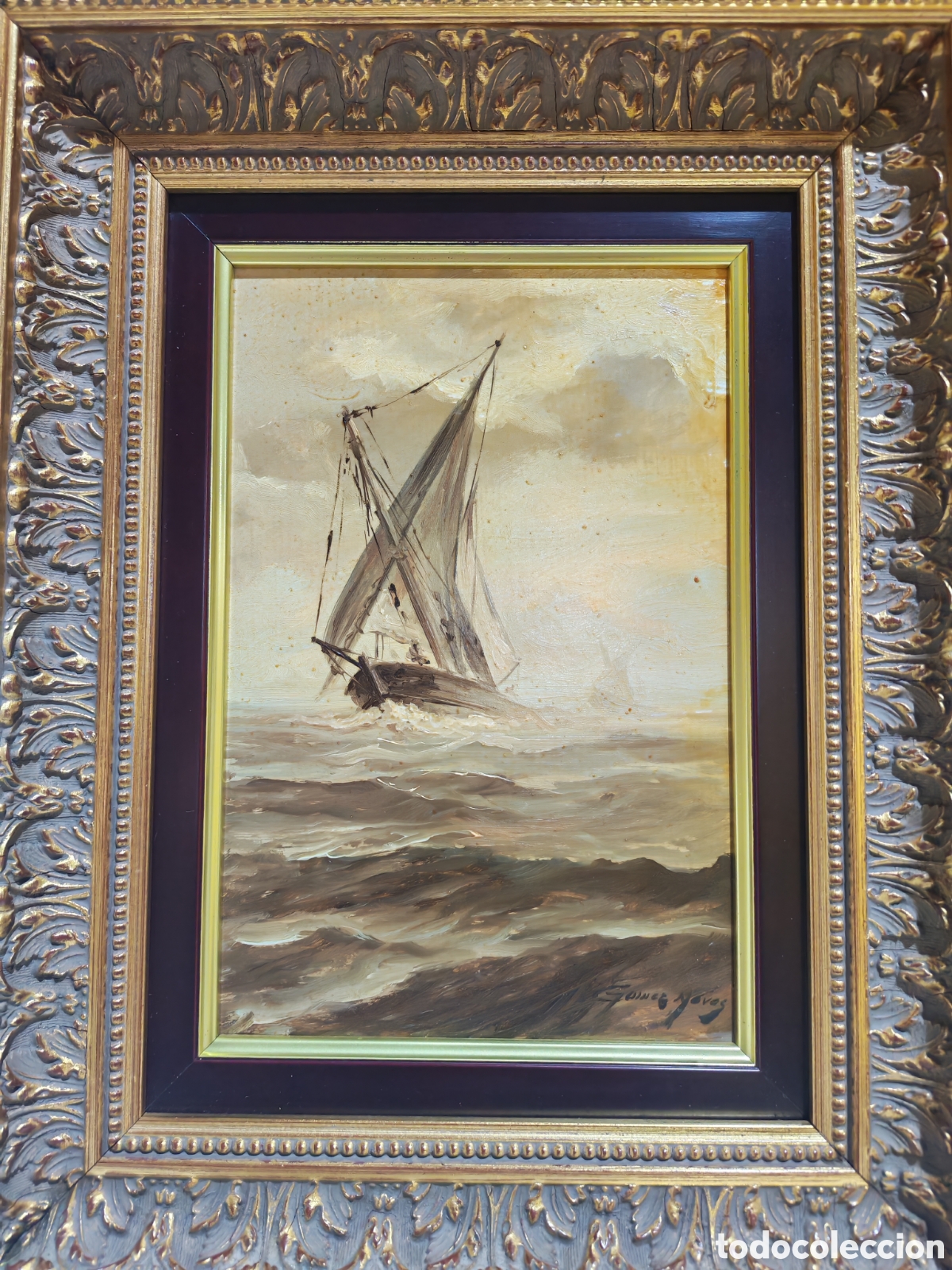 Arte: Cuadro de G&oacute;mez navas - Foto 1