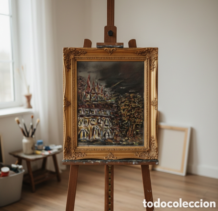 Arte: &Oacute;leo sobre tabla Enrique V - Foto 1