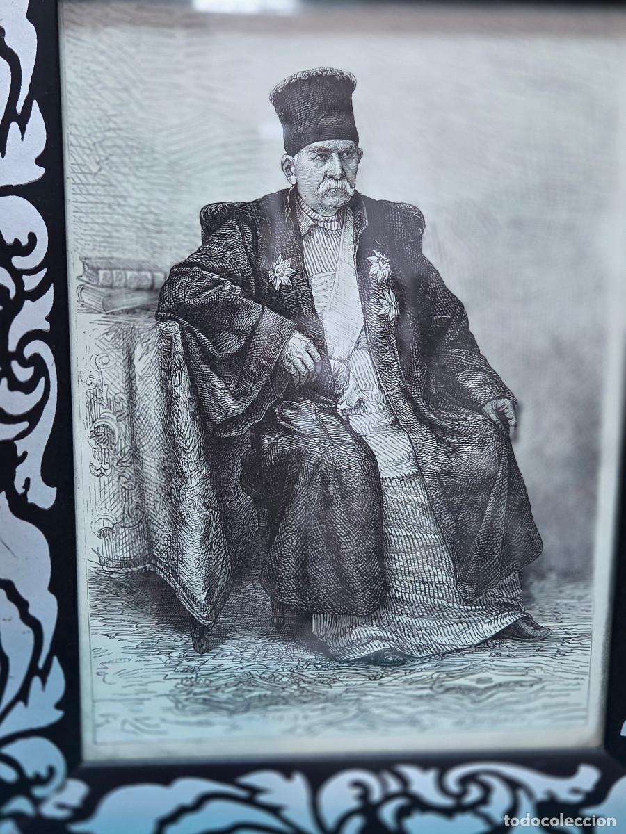 Arte: cuadro grabado antiguo - Foto 2