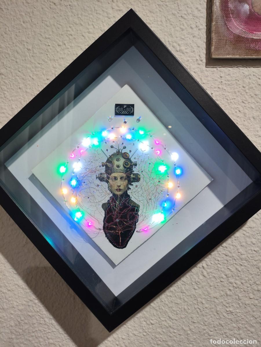 Arte: Cuadro artesano &rdquo;Sue&ntilde;os Cibern&eacute;ticos&rdquo; - Foto 2