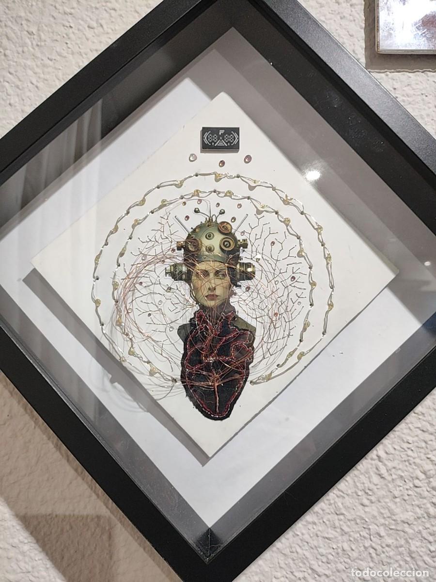 Arte: Cuadro artesano &rdquo;Sue&ntilde;os Cibern&eacute;ticos&rdquo; - Foto 3