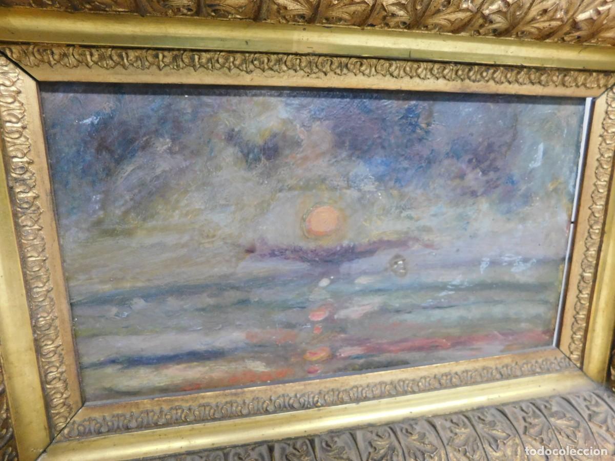 Arte: &Oacute;LEO SOBRE TABLA PAISAJE - Foto 3