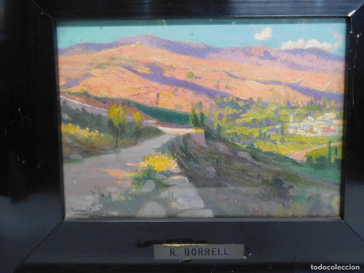 Arte: &Oacute;LEO SOBRE TABLA - RAMON BORRELL PLA - Foto 2