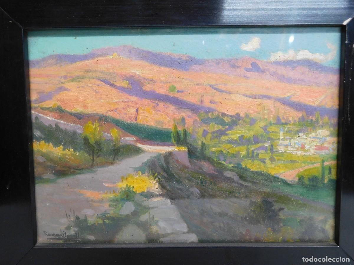Arte: &Oacute;LEO SOBRE TABLA - RAMON BORRELL PLA - Foto 3