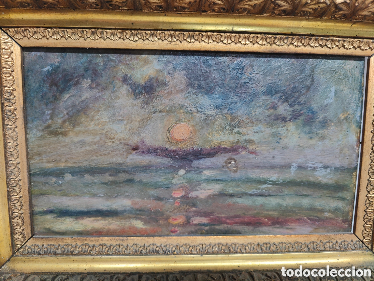 Arte: &Oacute;LEO SOBRE TABLA PAISAJE - Foto 10