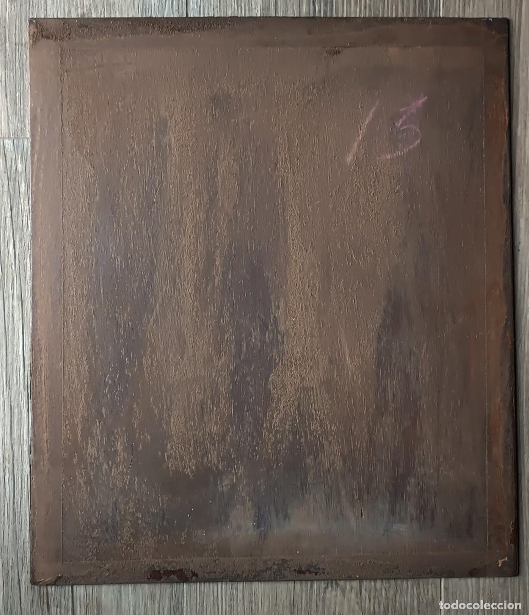 Arte: OLEO SOBRE TABLA SIN ENMARCAR - Foto 4