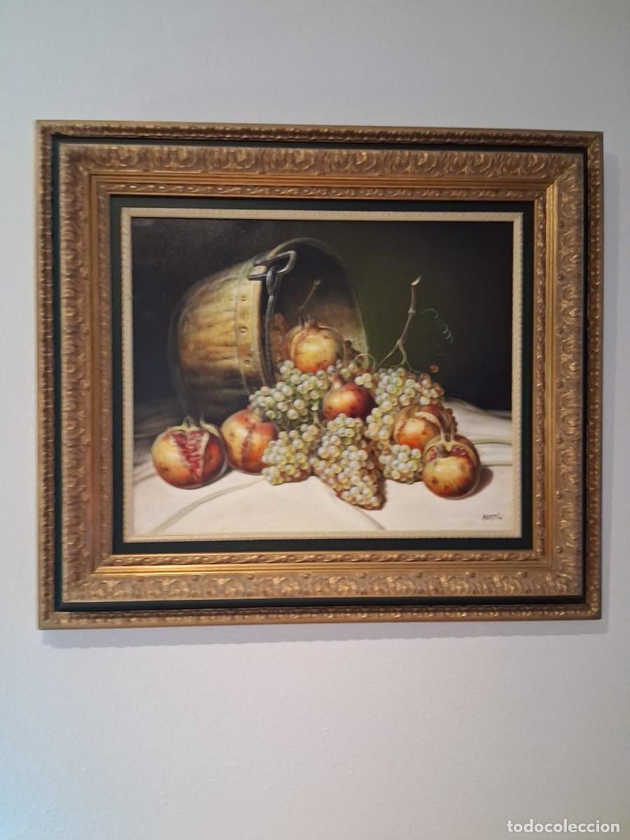 Arte: Bodeg&oacute;n Mart&iacute;n &Oacute;leo sobre lienzo - Foto 3