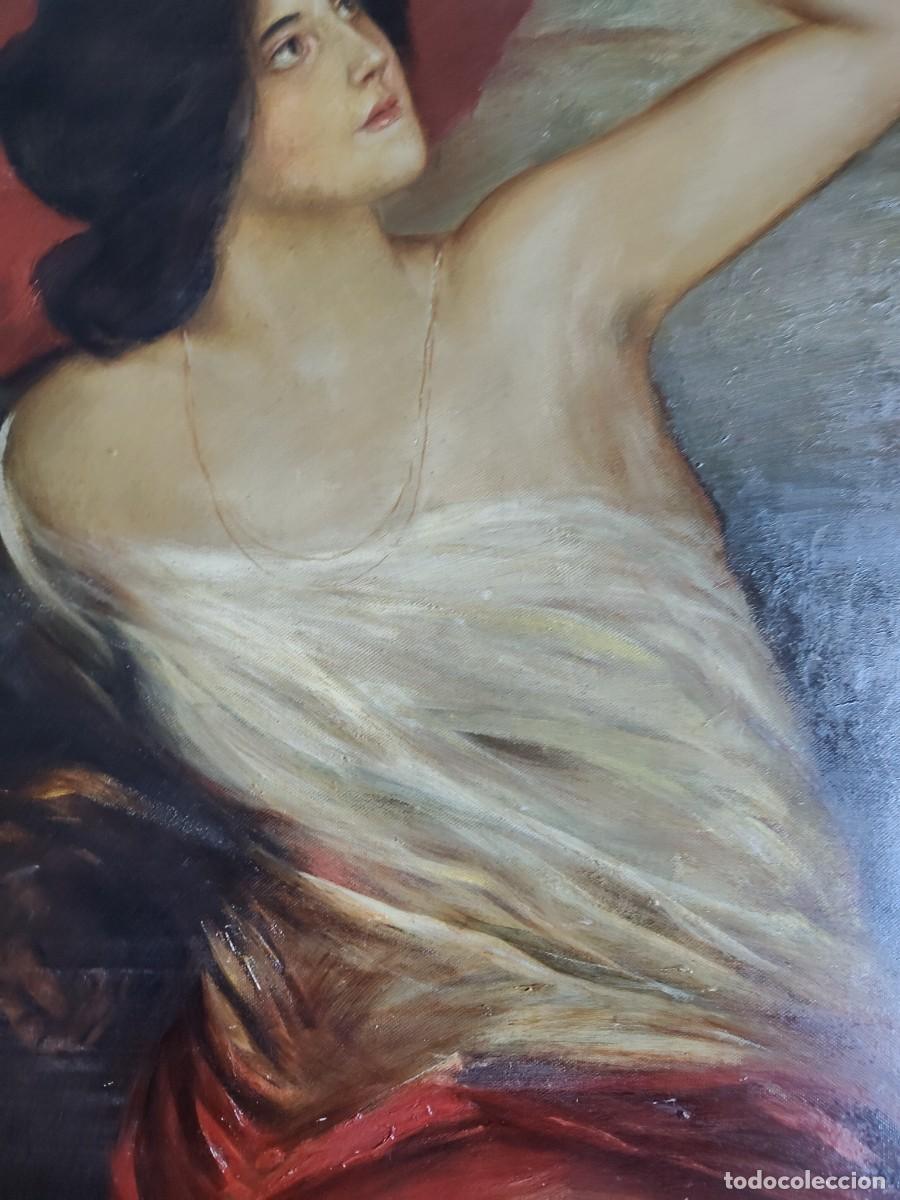 Arte: Franz Lenbach, Danae, &oacute;leo - Foto 3
