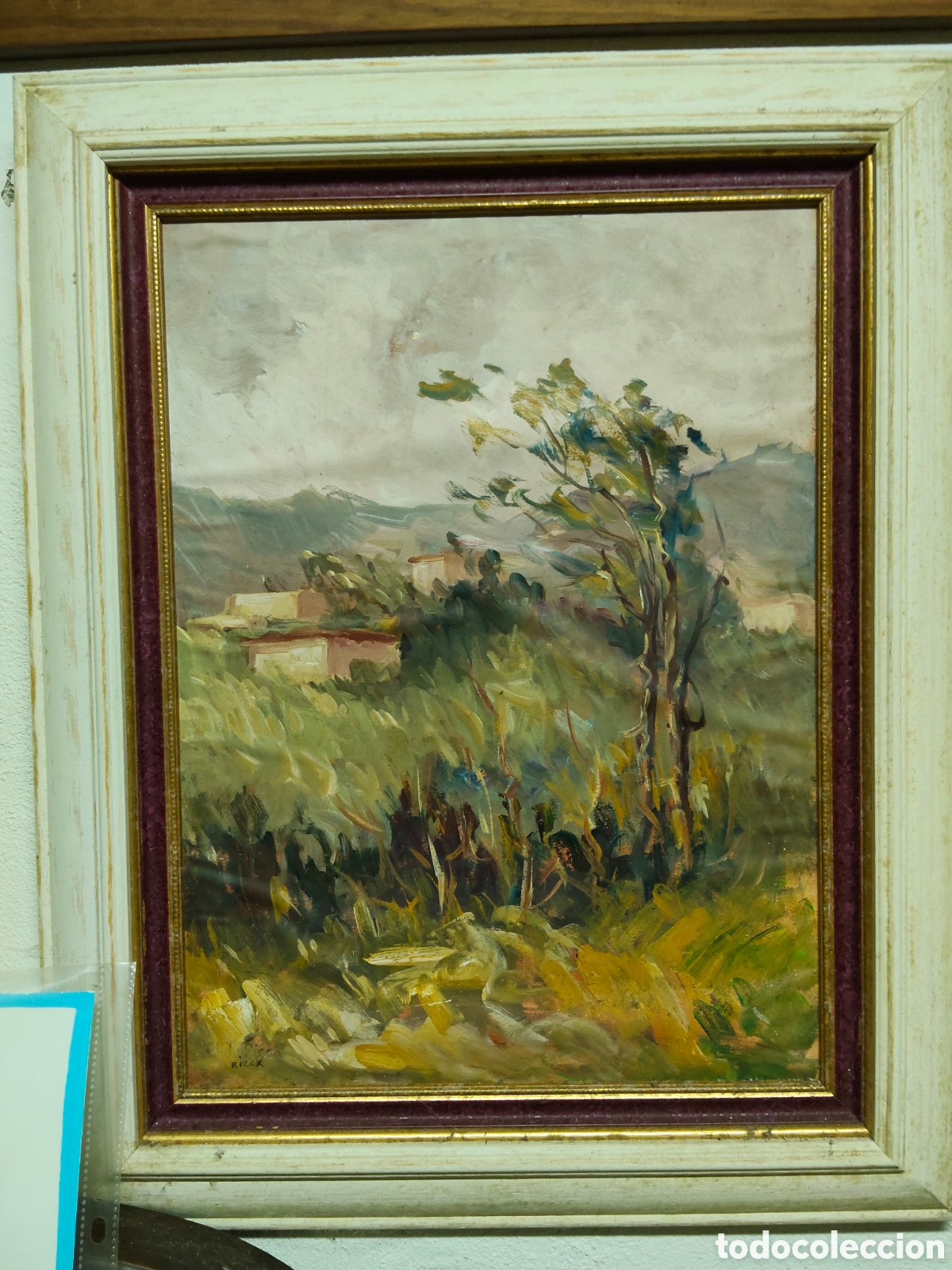 Arte: &Oacute;leo sobre lienzo Elide Ricca - Foto 1