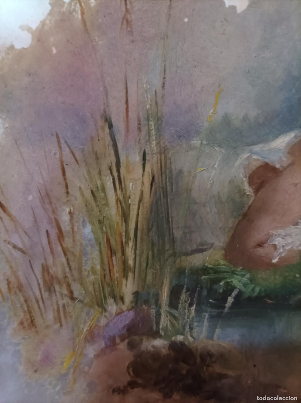 Arte: Oleo sobre concha .S.XIX.Madreperla. - Foto 17