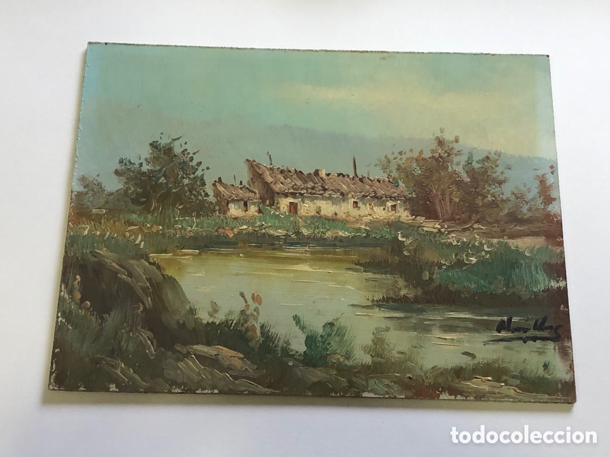 Arte: Oleo sobre tabla firmado - Foto 1