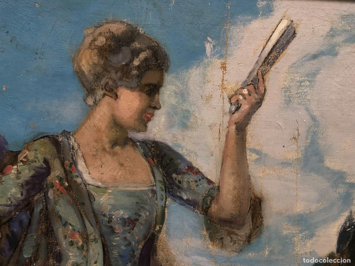 Arte: ESCENA BARROCA FRANCESA GRAN FORMATO - Foto 3