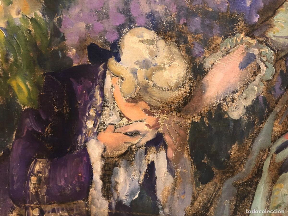Arte: ESCENA BARROCA FRANCESA GRAN FORMATO - Foto 4