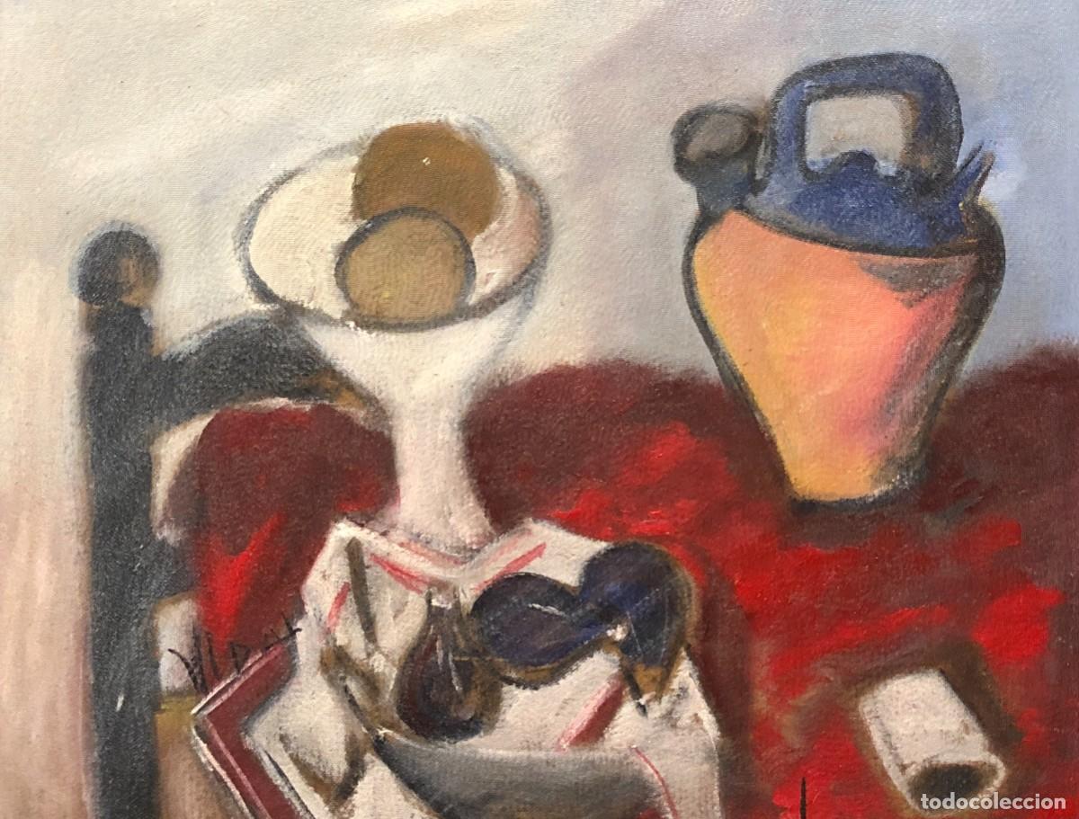 Arte: BODEGON CON BOTIJO , ESC. ESPA&Ntilde;OLA - Foto 1