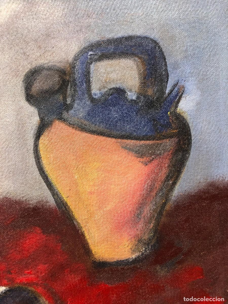 Arte: BODEGON CON BOTIJO , ESC. ESPA&Ntilde;OLA - Foto 3