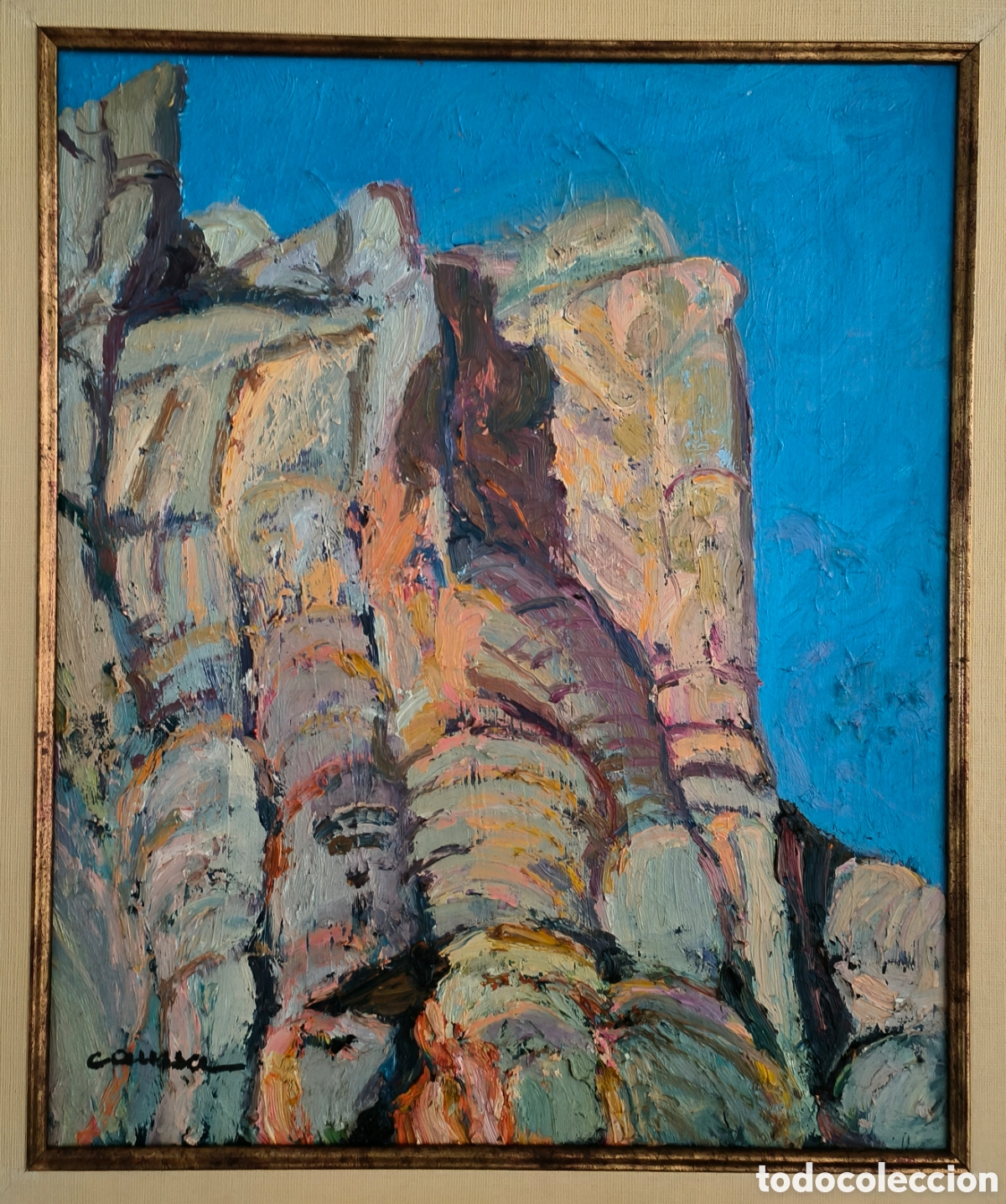 Arte: Montserrat &oacute;leo sobre lienzo - Foto 1
