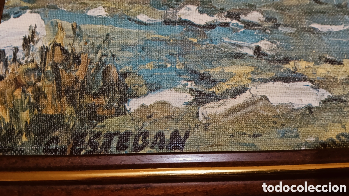 Arte: &Oacute;leo sobre lienzo G.Esteban - Foto 2