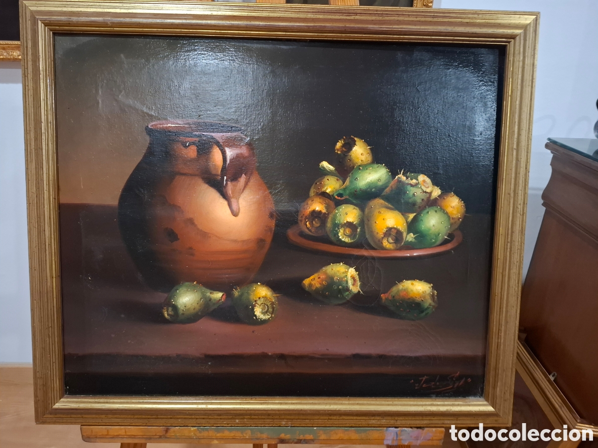 Arte: Bodegon de higos chumbo 74x62 - Foto 2