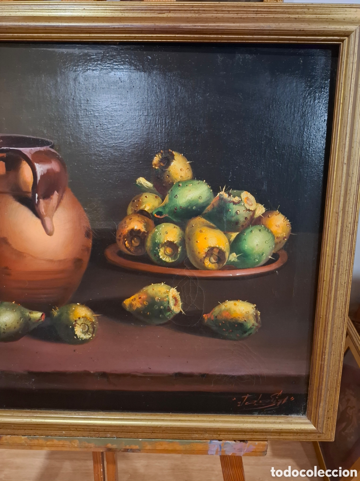 Arte: Bodegon de higos chumbo 74x62 - Foto 4