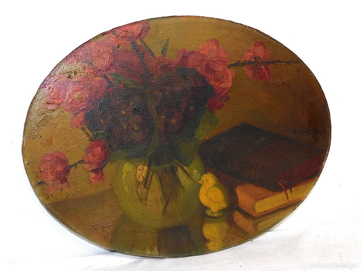 Arte: &Oacute;LEO SOBRE TABLA - JOSEFA LAFUENTE - Foto 1
