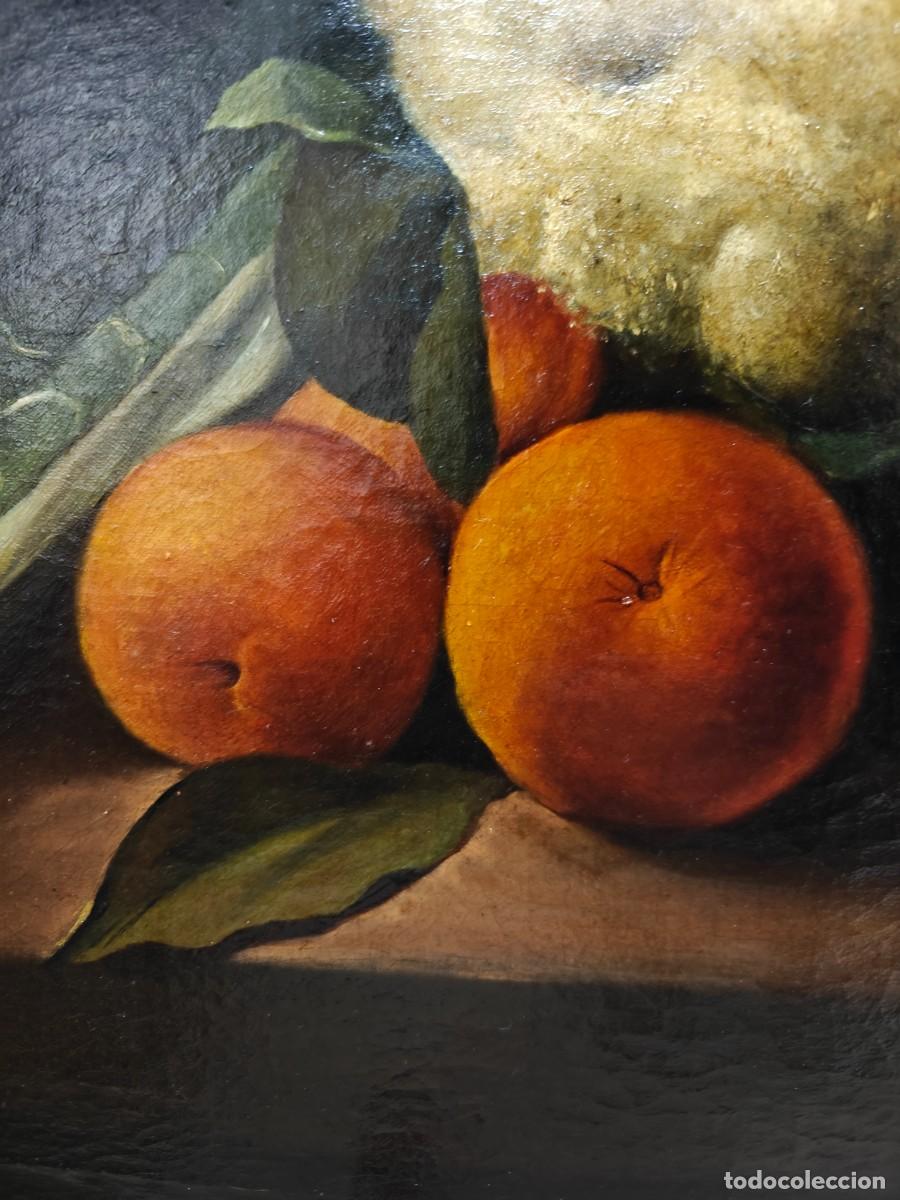Arte: Bodeg&oacute;n de frutas siglo XIX - Foto 3