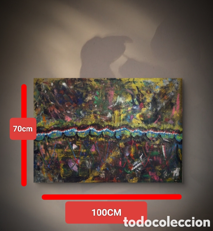 Arte: Abstract multicolor 70x100 - Foto 2