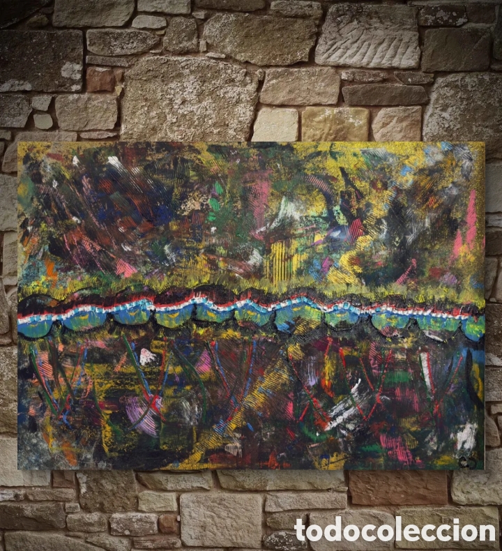 Arte: Abstract multicolor 70x100 - Foto 1