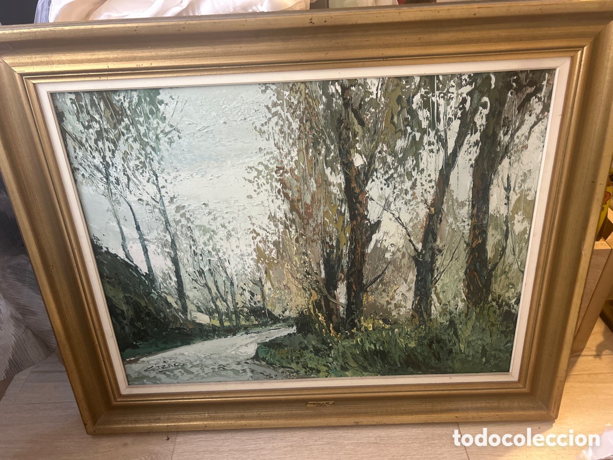 Arte: Cuadro cozar grande la yedra de oto&ntilde;o - Foto 1