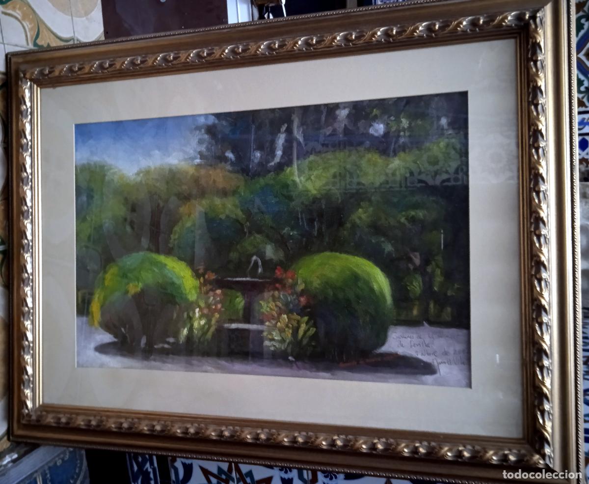 Arte: Manuel Vela: Jardines de El Alc&aacute;zar de Sevilla